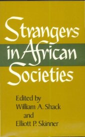 book Strangers in African societies