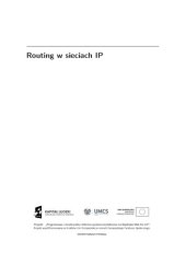 book Routing w sieciach IP