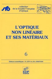 book L'optique non linéaire et ses matériaux