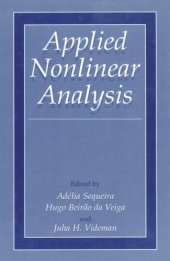 book Applied nonlinear analysis