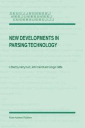 book New developments in parsing technology