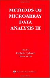 book Methods of microarray data analysis III: papers from CAMDA '02