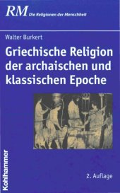 book Griechische Religion der archaischen und klassischen Epoche, 2. Auflage