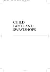 book Child labor and sweatshops