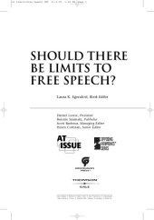 book Should there be limits to free speech?