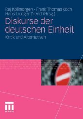 book Diskurse der deutschen Einheit: Kritik und Alternativen