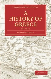 book A History of Greece, Volume 05 of 12, originally published in 1849