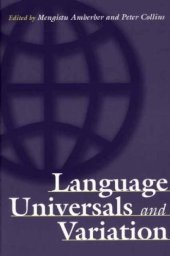 book Language Universals and Variation