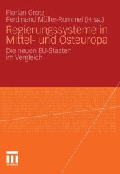 book Regierungssysteme in Mittel- und Osteuropa: Die neuen EU-Staaten im Vergleich