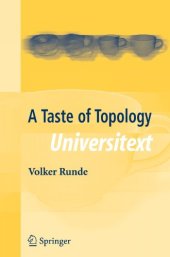 book A Taste of Topology