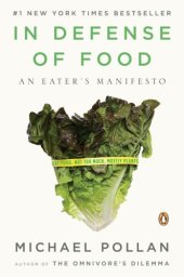 book In defense of food: an eater's manifesto