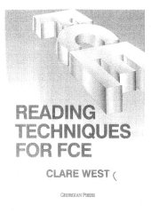 book Reading techniques for FCE