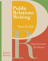 book Public Relations Writing: Form & Style