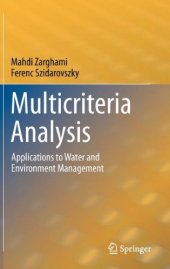 book Multicriteria Analysis: Applications to Water and Environment Management