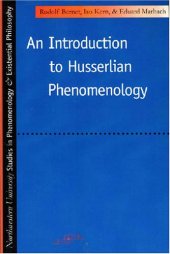 book An introduction to Husserlian phenomenology