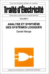 book Analyse et Synthèse des systèmes logiques