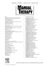 book Manual Therapy Journal - Volume 10, Issue 3, Pages 175-238 (August 2005)