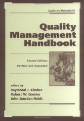 book Quality management handbook