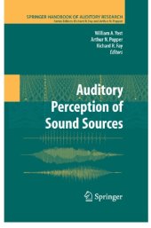 book Auditory Perception of Sound Sources (Springer Handbook of Auditory Research)