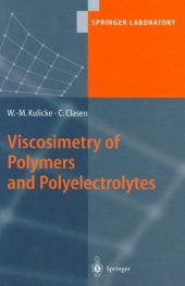 book Viscosimetry of Polymers and Polyelectrolytes (Springer Laboratory)