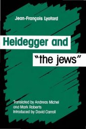 book Heidegger and "the Jews"