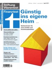 book Finanztest April 2011 (Stiftung Warentest)