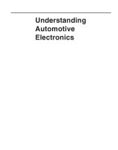 book Understanding Automotive Electronics, 6th Edition (Sams Understanding Series)