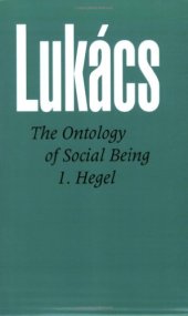 book Ontology of Social Being, Volume 1. Hegel