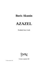 book Azazel