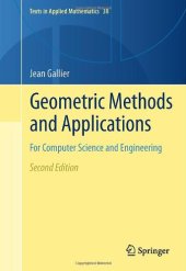 book Geometric Methods and Applications: For Computer Science and Engineering