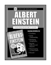 book Albert Einstein (Biographies of the 20th Century) - Teacher's Guide