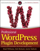 book Professional WordPress Plugin Development