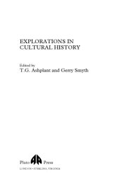 book Explorations In Cultural History