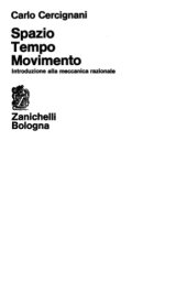 book Spazio, tempo, movimento. Introduzione alla meccanica razionale