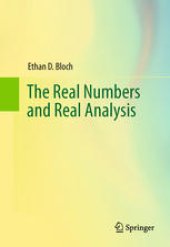 book The Real Numbers and Real Analysis