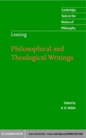 book Philosophical and theological writings