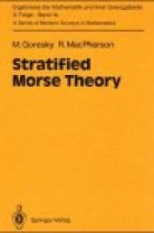 book Stratified Morse theory