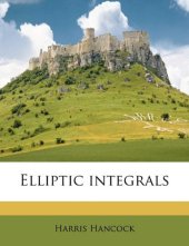 book Elliptic integrals