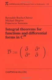 book Integral theorems for functions and differential forms in Cm