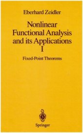 book Nonlinear functional analysis: Applications to mathematical physics