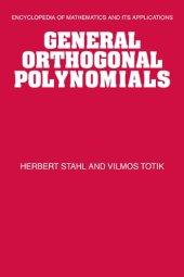 book General orthogonal polynomials