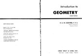 book Introduction to geometry