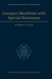 book Compact manifolds with special holonomy