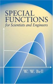 book Special functions for scientists and engineers