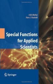 book Special Functions for Applied Scientists