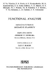 book Functional analysis