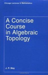 book Concise course in algebraic topology