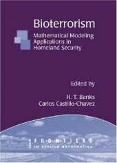 book Bioterrorism: mathematical modeling applications in homeland security