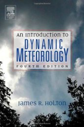 book An Introduction to Dynamic Meteorology