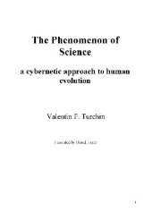 book The phenomenon of science